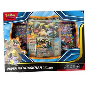 NEW Pokemon TCG Mega Kangaskhan Ex Collection w/Promo + 4 Packs SEALED BOX 5125
